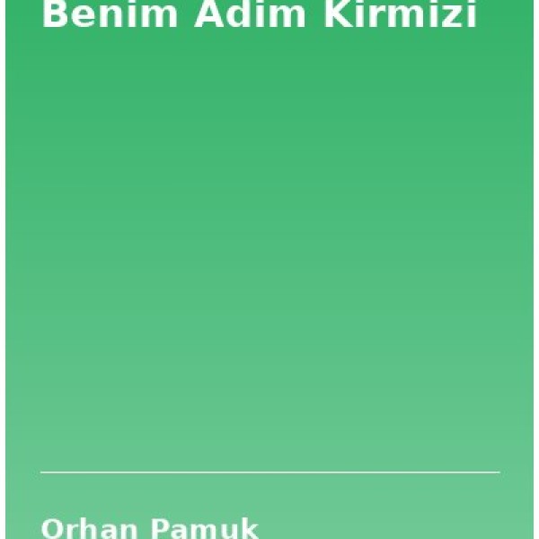 Benim Adim Kirmizi