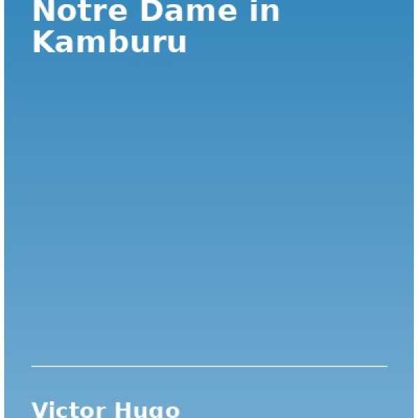 Notre Dame in Kamburu