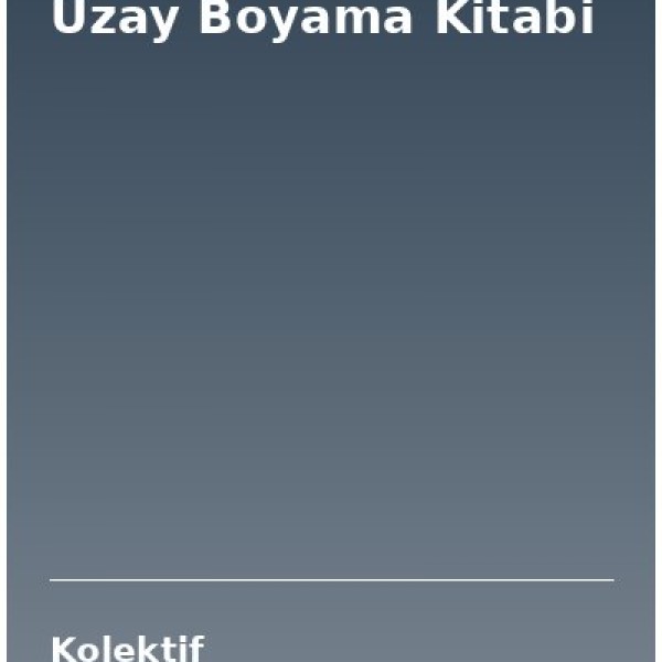 Uzay Boyama Kitabi