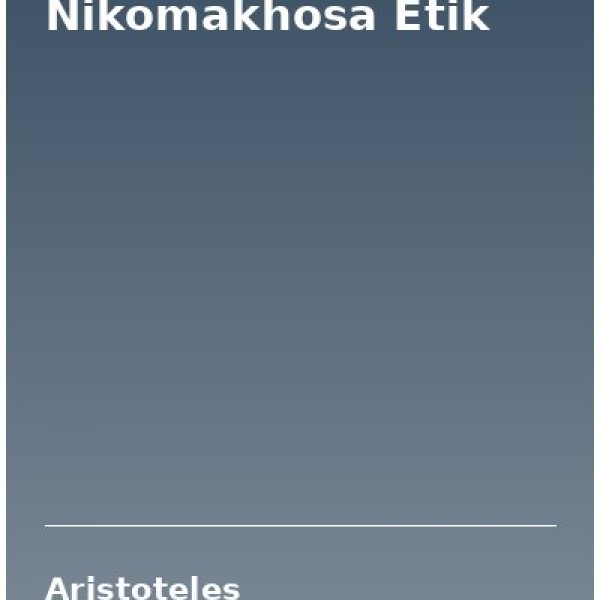 Nikomakhosa Etik