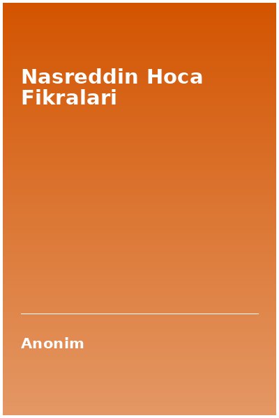 Nasreddin Hoca Fikralari