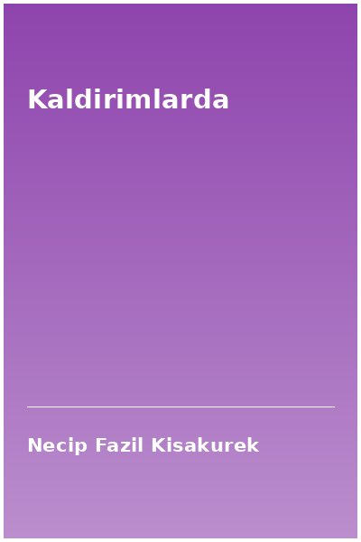 Kaldirimlarda